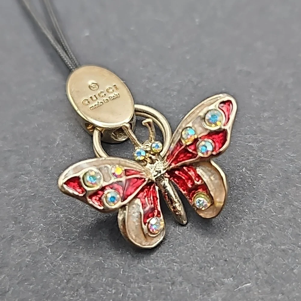 Gucci Butterfly motif bag or phone charm - Picture 2 of 4